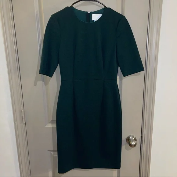 Boss | Dresses | Boss By Hugo Boss Daxine Short Sleeve Sheath Dress Dark Green | Poshmark Boss | Dresses | Boss By Hugo Boss Daxine Short Sleeve Sheath Dress Dark Green | Poshmark